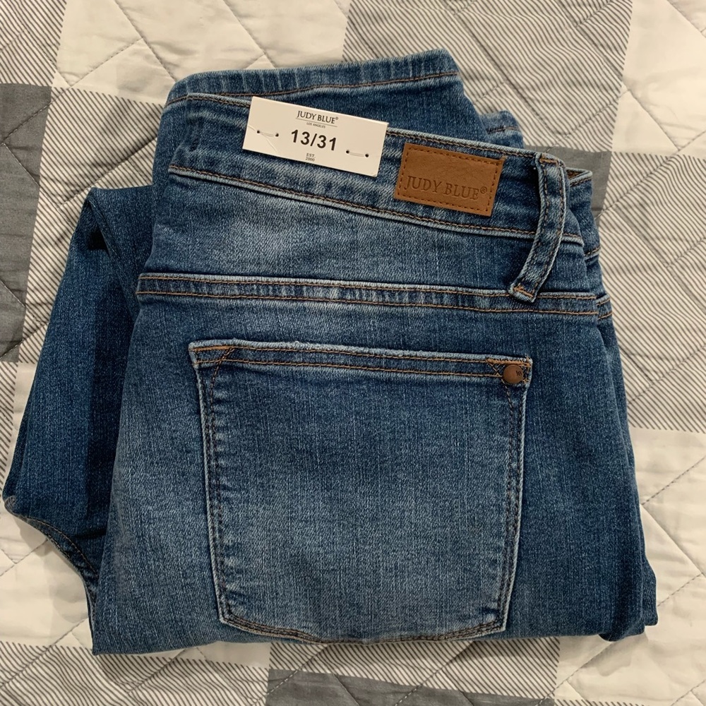 Judy Blues size 13 High waist boyfriend jeans